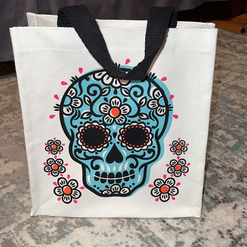 Sugar Skull Tote Bag